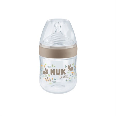 NUK for Nature nappflaska 150 ml Cream